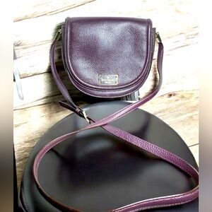 Kate Spade Plum Leather Crossbody Bag